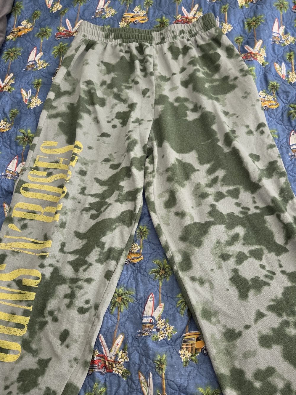 Guns N' Roses Sweatpant Capris